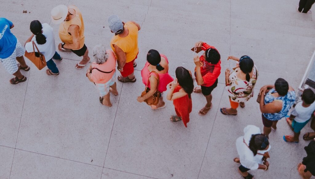 visitor management system queue