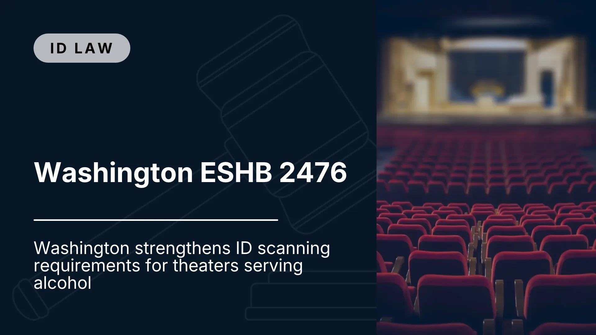 Washington strengthens ID scanning requirements for theaters serving alcohol